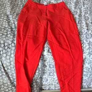 H&M Vibrant Red Women's Trousers
